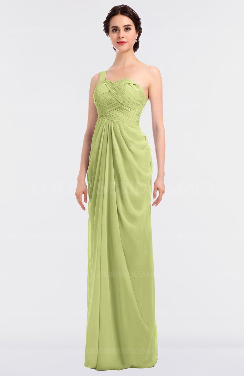 ColsBM Sandra Lime Green Bridesmaid Dresses ColorsBridesmaid