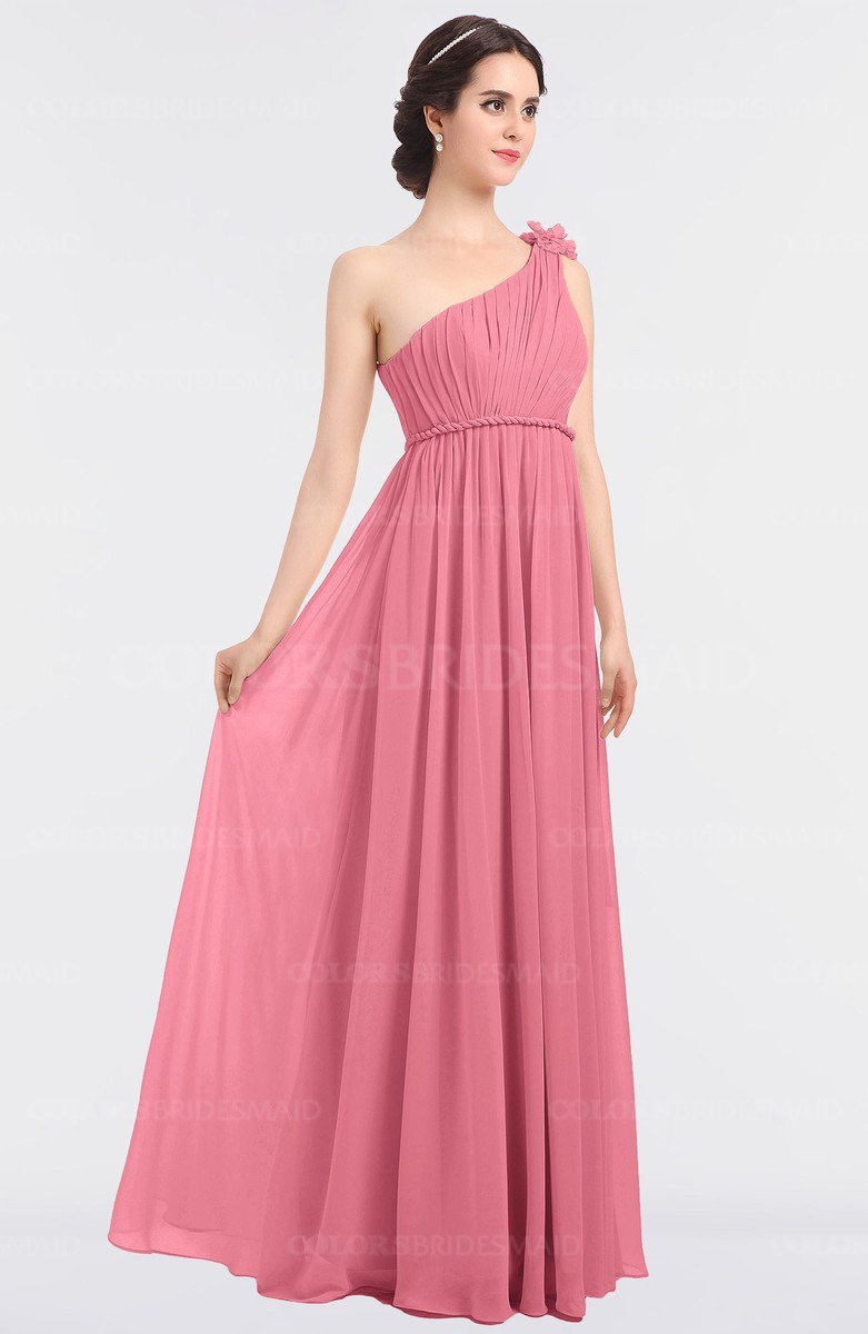 ColsBM Lucy Watermelon Bridesmaid Dresses - ColorsBridesmaid