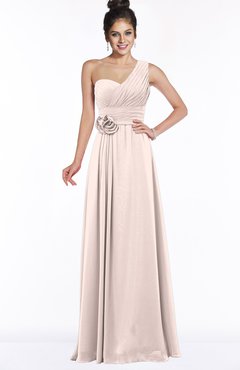 ColsBM Tegan Silver Peony Modern Sleeveless Zip up Chiffon Floor Length Flower Bridesmaid Dresses