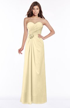 ColsBM Aitana Cornhusk Luxury A-line Sleeveless Zip up Chiffon Bridesmaid Dresses