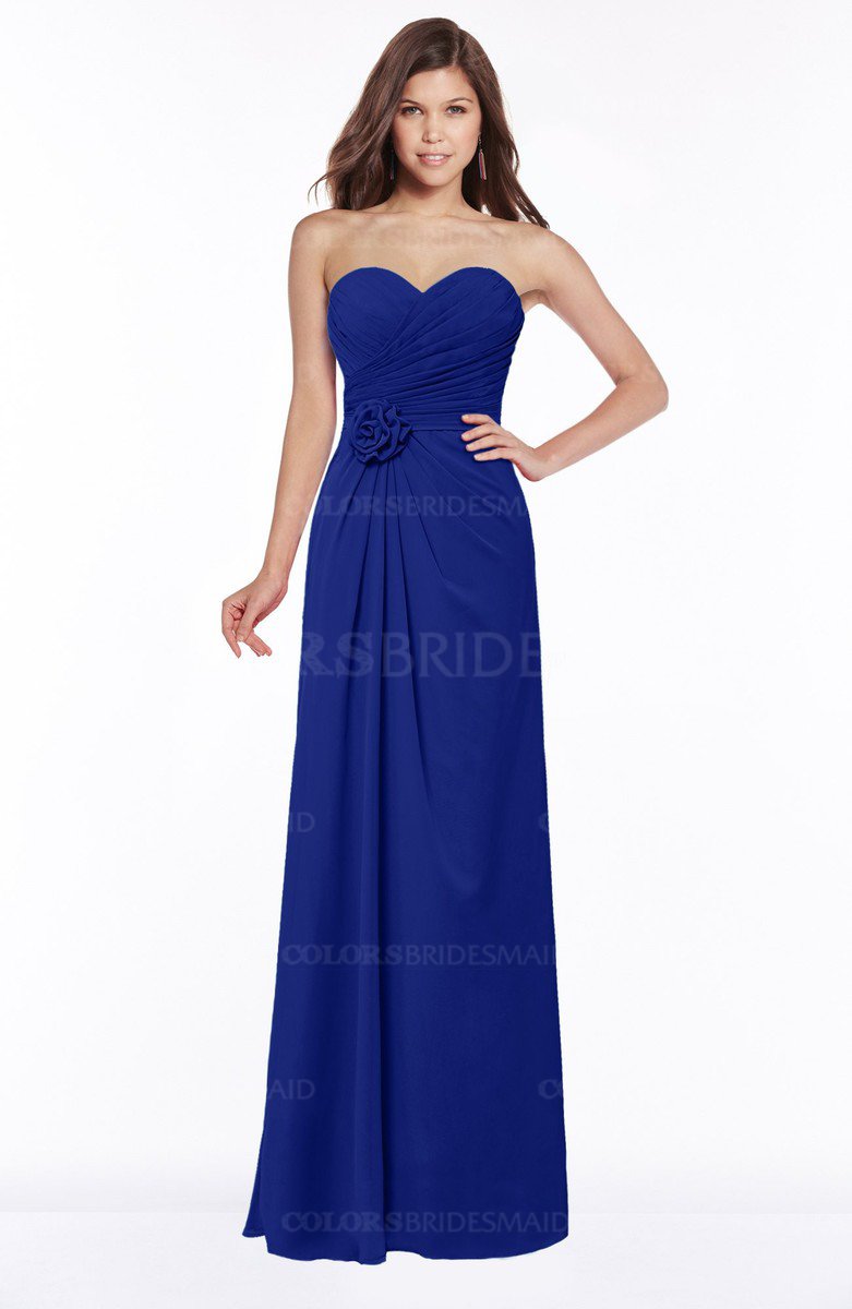 ColsBM Aitana Nautical Blue Bridesmaid Dresses - ColorsBridesmaid