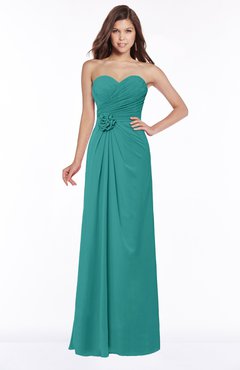 ColsBM Aitana Porcelain Luxury A-line Sleeveless Zip up Chiffon Bridesmaid Dresses