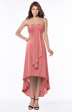 ColsBM Faith Lantana Plain A-line Sleeveless Zip up Chiffon Pick up Bridesmaid Dresses