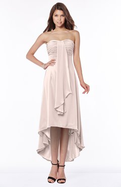 ColsBM Faith Silver Peony Plain A-line Sleeveless Zip up Chiffon Pick up Bridesmaid Dresses