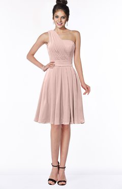ColsBM Sophia Dusty Rose Cute A-line Sleeveless Chiffon Ruching Bridesmaid Dresses