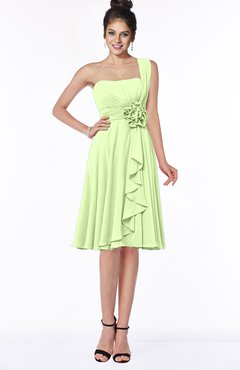 ColsBM Phoebe Butterfly Glamorous Bateau Sleeveless Zip up Chiffon Knee Length Bridesmaid Dresses