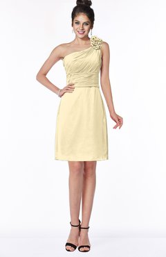 ColsBM Lacy Cornhusk Hippie A-line Sleeveless Half Backless Chiffon Bridesmaid Dresses