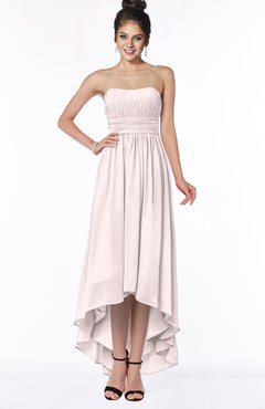 ColsBM Heather Angel Wing Modern Sleeveless Zip up Chiffon Hi-Lo Bridesmaid Dresses