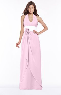 ColsBM Paulina Fairy Tale Glamorous A-line Halter Chiffon Flower Bridesmaid Dresses