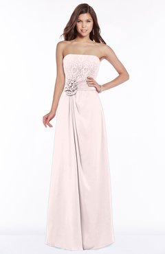 ColsBM Ella Angel Wing Gorgeous A-line Sleeveless Chiffon Floor Length Flower Bridesmaid Dresses