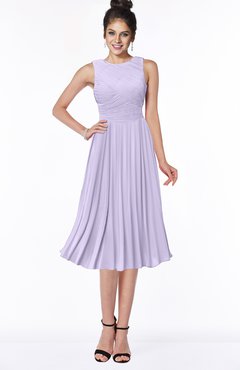 ColsBM Aileen Pastel Lilac Gorgeous A-line Sleeveless Chiffon Pick up Bridesmaid Dresses
