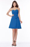 ColsBM Lindsay Royal Blue Glamorous A-line Sweetheart Sleeveless Chiffon Flower Bridesmaid Dresses