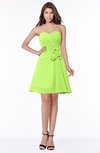 ColsBM Lindsay Sharp Green Glamorous A-line Sweetheart Sleeveless Chiffon Flower Bridesmaid Dresses