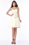 ColsBM Lindsay Whisper White Glamorous A-line Sweetheart Sleeveless Chiffon Flower Bridesmaid Dresses
