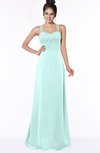 ColsBM Keira Blue Glass Medieval A-line Spaghetti Sleeveless Floor Length Bridesmaid Dresses