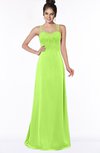 ColsBM Keira Bright Green Medieval A-line Spaghetti Sleeveless Floor Length Bridesmaid Dresses