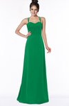 ColsBM Keira Green Medieval A-line Spaghetti Sleeveless Floor Length Bridesmaid Dresses
