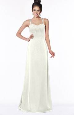 ColsBM Keira Ivory Medieval A-line Spaghetti Sleeveless Floor Length Bridesmaid Dresses