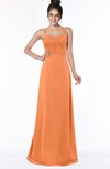 ColsBM Keira Mango Medieval A-line Spaghetti Sleeveless Floor Length Bridesmaid Dresses