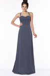ColsBM Keira Nightshadow Blue Medieval A-line Spaghetti Sleeveless Floor Length Bridesmaid Dresses
