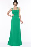ColsBM Keira Pepper Green Medieval A-line Spaghetti Sleeveless Floor Length Bridesmaid Dresses