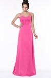 ColsBM Keira Rose Pink Medieval A-line Spaghetti Sleeveless Floor Length Bridesmaid Dresses