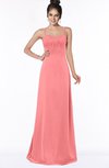 ColsBM Keira Shell Pink Medieval A-line Spaghetti Sleeveless Floor Length Bridesmaid Dresses
