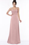 ColsBM Keira Silver Pink Medieval A-line Spaghetti Sleeveless Floor Length Bridesmaid Dresses