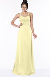ColsBM Keira Soft Yellow Medieval A-line Spaghetti Sleeveless Floor Length Bridesmaid Dresses