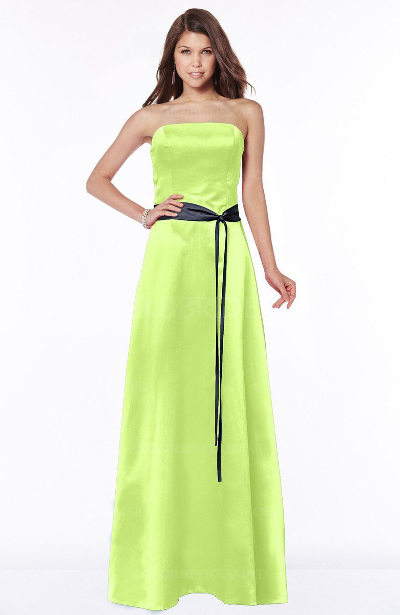 ColsBM Jazlynn Lime Green Bridesmaid Dresses ColorsBridesmaid