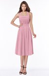 ColsBM Montana Light Coral Luxury A-line Sleeveless Chiffon Pleated Bridesmaid Dresses
