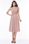 ColsBM Montana Nectar Pink Luxury A-line Sleeveless Chiffon Pleated Bridesmaid Dresses
