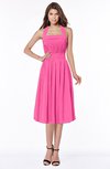 ColsBM Montana Rose Pink Luxury A-line Sleeveless Chiffon Pleated Bridesmaid Dresses