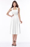 ColsBM Montana White Luxury A-line Sleeveless Chiffon Pleated Bridesmaid Dresses