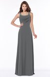 ColsBM Thea Elegant Wide Square Sleeveless Half Backless Chiffon Beaded Bridesmaid Dresses