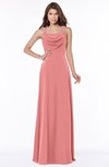 ColsBM Thea Lantana Elegant Wide Square Sleeveless Half Backless Chiffon Beaded Bridesmaid Dresses