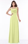 ColsBM Thea Lime Sherbet Elegant Wide Square Sleeveless Half Backless Chiffon Beaded Bridesmaid Dresses