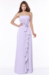 ColsBM Aimee Light Purple Antique Bateau Half Backless Chiffon Floor Length Bridesmaid Dresses