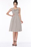 ColsBM Lainey Fawn Gorgeous A-line Wide Square Sleeveless Chiffon Knee Length Bridesmaid Dresses