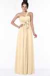 ColsBM Kaylin Apricot Gelato Gorgeous A-line One Shoulder Sleeveless Floor Length Bridesmaid Dresses