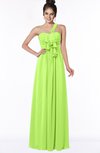 ColsBM Kaylin Bright Green Gorgeous A-line One Shoulder Sleeveless Floor Length Bridesmaid Dresses