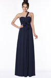 ColsBM Kaylin Dark Sapphire Gorgeous A-line One Shoulder Sleeveless Floor Length Bridesmaid Dresses