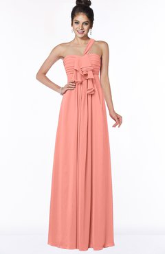 ColsBM Kaylin Desert Flower Gorgeous A-line One Shoulder Sleeveless Floor Length Bridesmaid Dresses