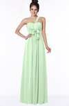 ColsBM Kaylin Light Green Gorgeous A-line One Shoulder Sleeveless Floor Length Bridesmaid Dresses