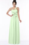 ColsBM Kaylin Pale Green Gorgeous A-line One Shoulder Sleeveless Floor Length Bridesmaid Dresses