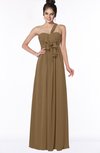 ColsBM Kaylin Truffle Gorgeous A-line One Shoulder Sleeveless Floor Length Bridesmaid Dresses