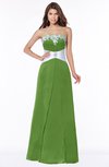 ColsBM Alivia Clover Glamorous A-line Bateau Sleeveless Half Backless Flower Bridesmaid Dresses