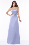 ColsBM Lyric Lavender Modest A-line Strapless Sleeveless Half Backless Satin Bridesmaid Dresses