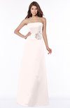 ColsBM Lyric Rosewater Pink Modest A-line Strapless Sleeveless Half Backless Satin Bridesmaid Dresses