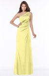 ColsBM Kathleen Daffodil Mature A-line One Shoulder Half Backless Floor Length Lace Bridesmaid Dresses